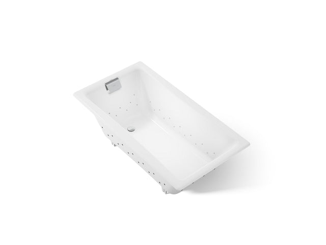 Tea-for-Two® 60" x 32" drop-in Heated BubbleMassage™ air bath