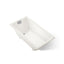 Tea-for-Two® 60" x 32" drop-in Heated BubbleMassage™ air bath