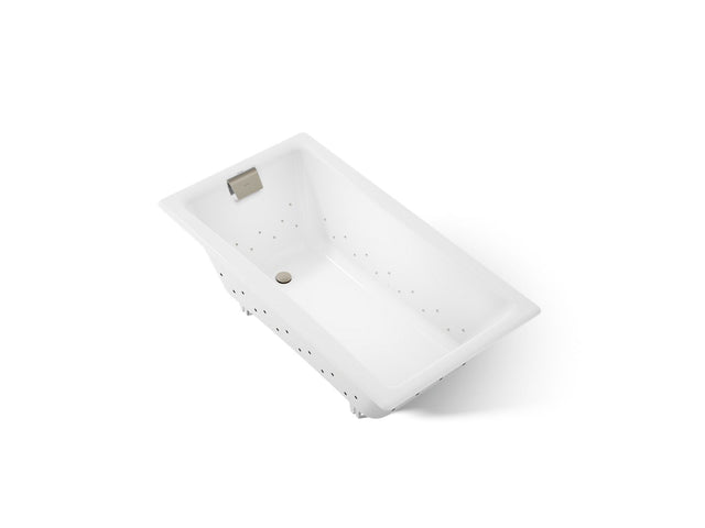 Tea-for-Two® 60" x 32" drop-in Heated BubbleMassage™ air bath