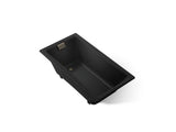 Tea-for-Two® 60" x 32" drop-in Heated BubbleMassage™ air bath