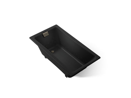 Tea-for-Two® 60" x 32" drop-in Heated BubbleMassage™ air bath