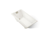 Tea-for-Two® 60" x 32" drop-in Heated BubbleMassage™ air bath