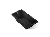 Tea-for-Two® 60" x 32" drop-in Heated BubbleMassage™ air bath