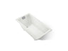 Tea-for-Two® 60" x 32" drop-in Heated BubbleMassage™ air bath