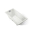 Tea-for-Two® 60" x 32" drop-in/undermount whirlpool bath