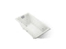 Tea-for-Two® 60" x 32" drop-in/undermount whirlpool bath
