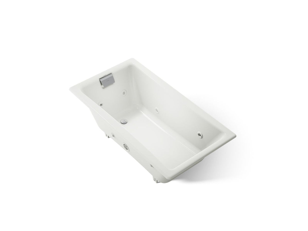 Tea-for-Two® 60" x 32" drop-in/undermount whirlpool bath