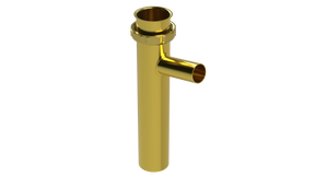 8" 1-1/2" Direct Connect Dishwasher Tailpiece for 3/4" Clamp - 22GA (855-8)