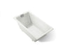 Tea-for-Two® 66" x 36" drop-in/undermount bath