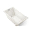 Tea-for-Two® 66" x 36" drop-in Heated BubbleMassage™ air bath