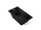 Tea-for-Two® 66" x 36" drop-in Heated BubbleMassage™ air bath