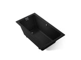 Tea-for-Two® 66" x 36" drop-in Heated BubbleMassage™ air bath