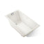 Tea-for-Two® 66" x 36" drop-in Heated BubbleMassage™ air bath