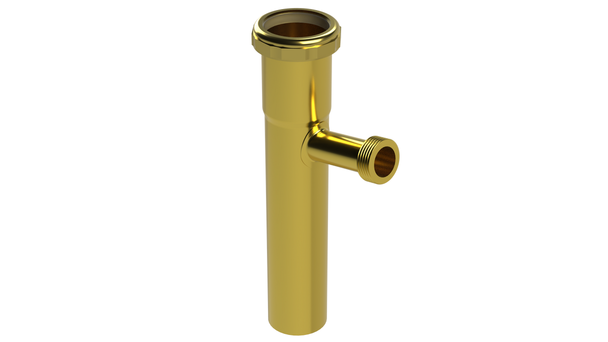 8" 1-1/2" Slip Joint Dishwasher Tailpiece - 22GA (859-8)