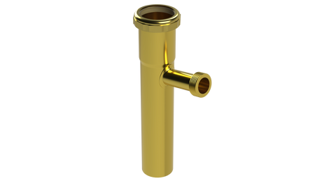 8" 1-1/2" Slip Joint Dishwasher Tailpiece - 22GA (859-8)