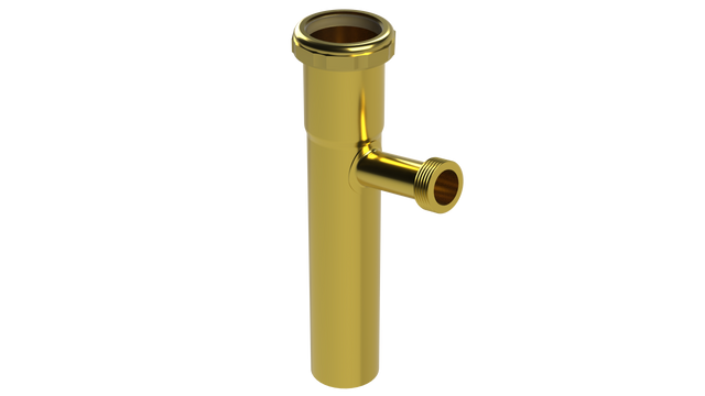 8" 1-1/2" Slip Joint Dishwasher Tailpiece - 22GA (859-8)
