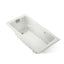 Tea-for-Two® 71-3/4" x 36" drop-in Heated BubbleMassage™ air bath