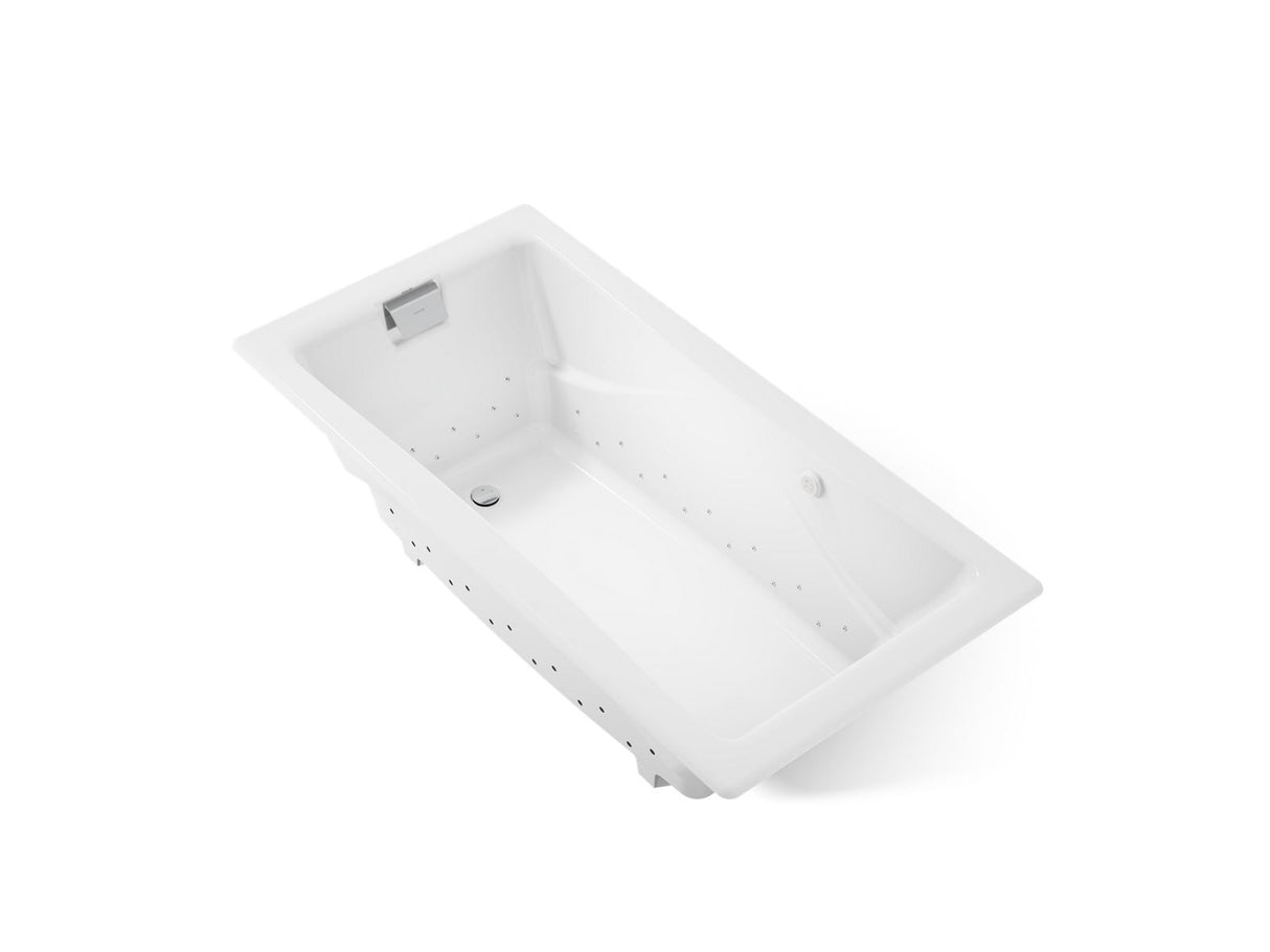 Tea-for-Two® 71-3/4" x 36" drop-in Heated BubbleMassage™ air bath