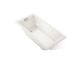 Tea-for-Two® 71-3/4" x 36" drop-in Heated BubbleMassage™ air bath