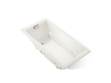 Tea-for-Two® 71-3/4" x 36" drop-in/undermount whirlpool bath