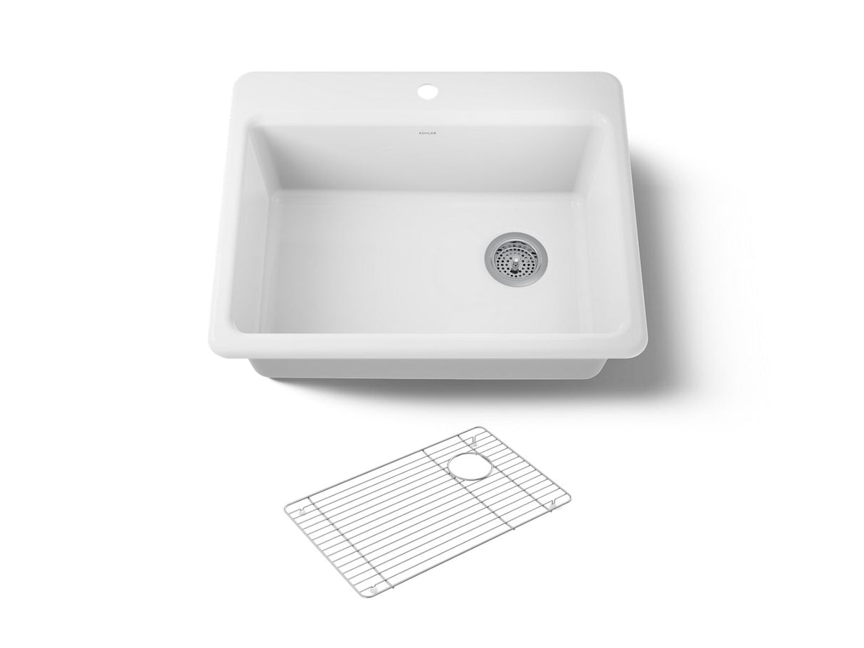 Riverby® 27" top-mount single-bowl kitchen sink