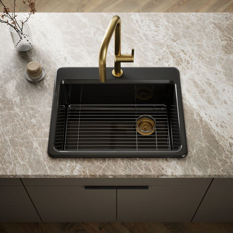 Riverby® 27" top-mount single-bowl kitchen sink