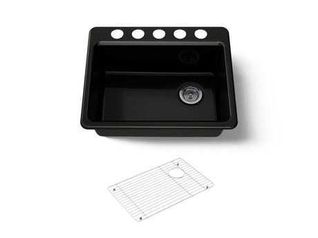 Riverby® 27" undermount single-bowl kitchen sink