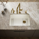 Riverby® 27" undermount single-bowl kitchen sink