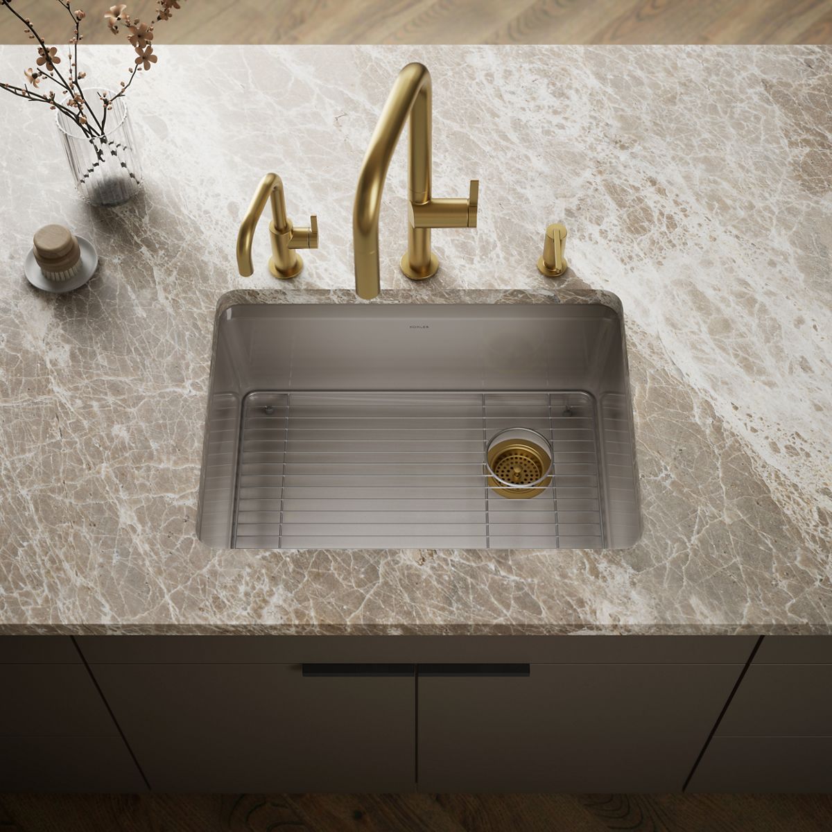 Riverby® 27" undermount single-bowl kitchen sink