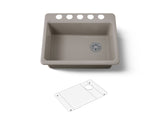 Riverby® 27" undermount single-bowl kitchen sink