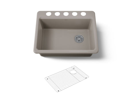 Riverby® 27" undermount single-bowl kitchen sink