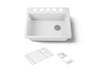 Riverby® 27" undermount single-bowl workstation kitchen sink