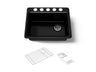 Riverby® 27" undermount single-bowl workstation kitchen sink