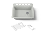 Riverby® 27" undermount single-bowl workstation kitchen sink