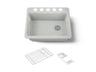 Riverby® 27" undermount single-bowl workstation kitchen sink