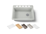 Riverby® 27" undermount single-bowl workstation kitchen sink