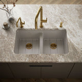 Riverby® 33" undermount double-bowl kitchen sink