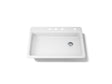 Riverby® 33" top-mount single-bowl kitchen sink