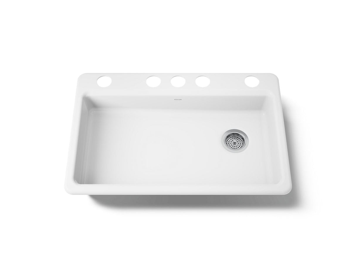 Riverby® 33" undermount single-bowl kitchen sink
