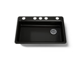 Riverby® 33" undermount single-bowl kitchen sink