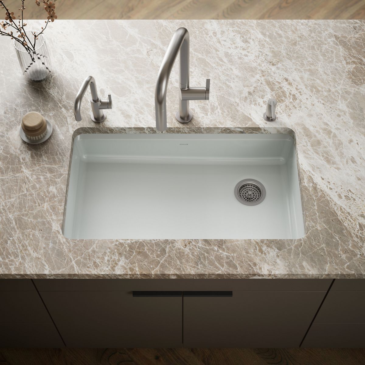 Riverby® 33" undermount single-bowl kitchen sink