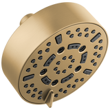 Essential Shower Series 5” Linear Round H2Okinetic Multi-Function Wall Mount Shower Head - 2.5 GPM