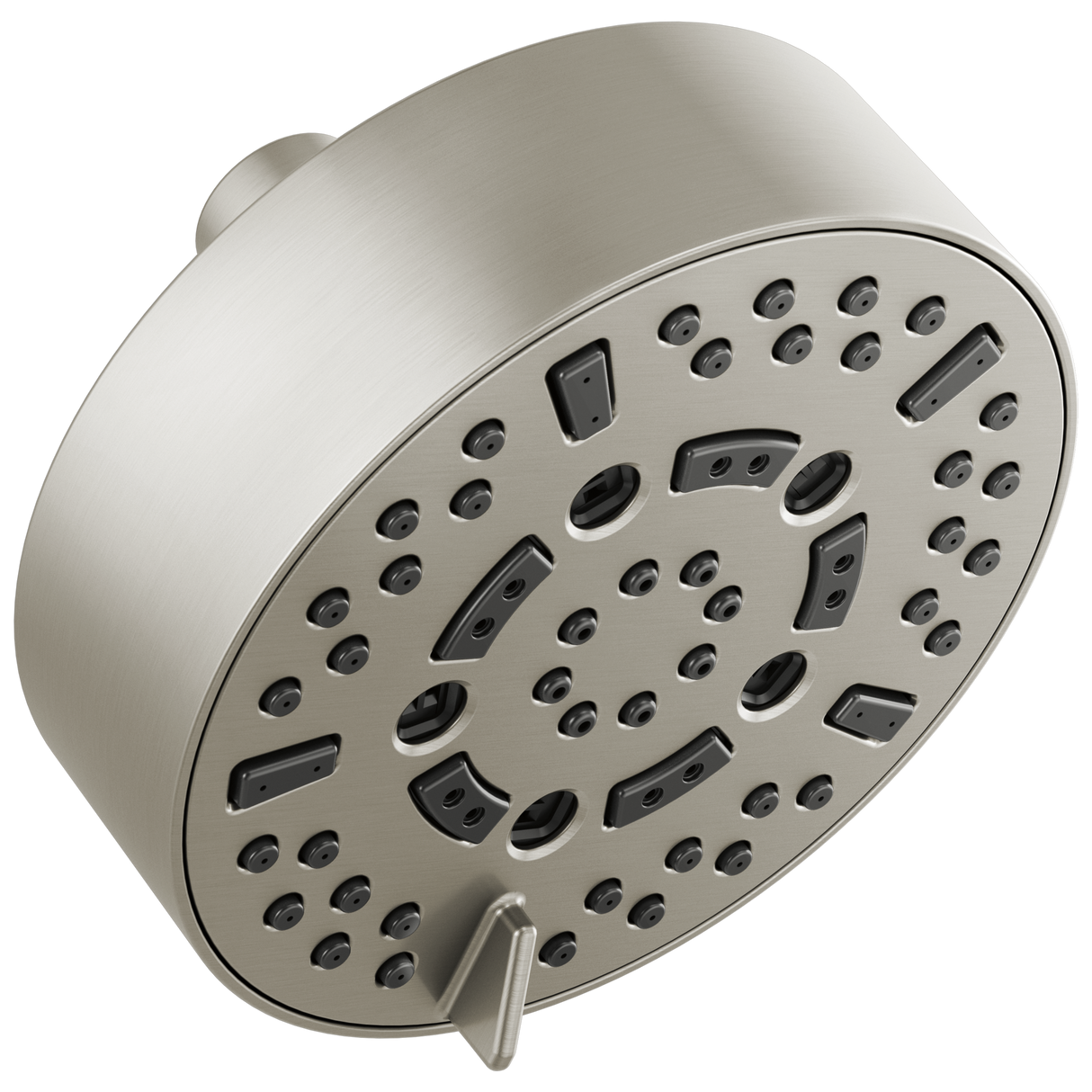 Essential Shower Series 5” Linear Round H2Okinetic Multi-Function Wall Mount Shower Head - 1.75 GPM
