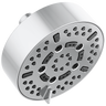Essential Shower Series 5” Linear Round H2Okinetic Multi-Function Wall Mount Shower Head - 2.5 GPM