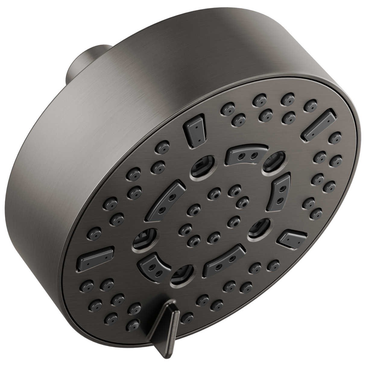 Essential Shower Series 5” Linear Round H2Okinetic Multi-Function Wall Mount Shower Head - 2.5 GPM