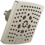 Essential Shower Series 7” Linear Square H 2 Okinetic Multi-Function Wall Mount Showerhead