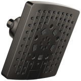 Essential Shower Series 7" Linear Square H2Okinetic Multi-Function Wall Mount Shower Head - 2.5 GPM