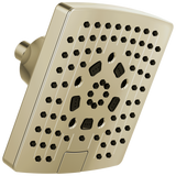 Essential Shower Series 7” Linear Square H 2 Okinetic Multi-Function Wall Mount Showerhead