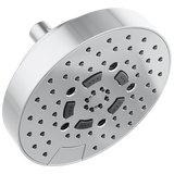 Essential Shower Series 7” Linear Round H2Okinetic Multi-Function Wall Mount Shower Head - 1.5 GPM