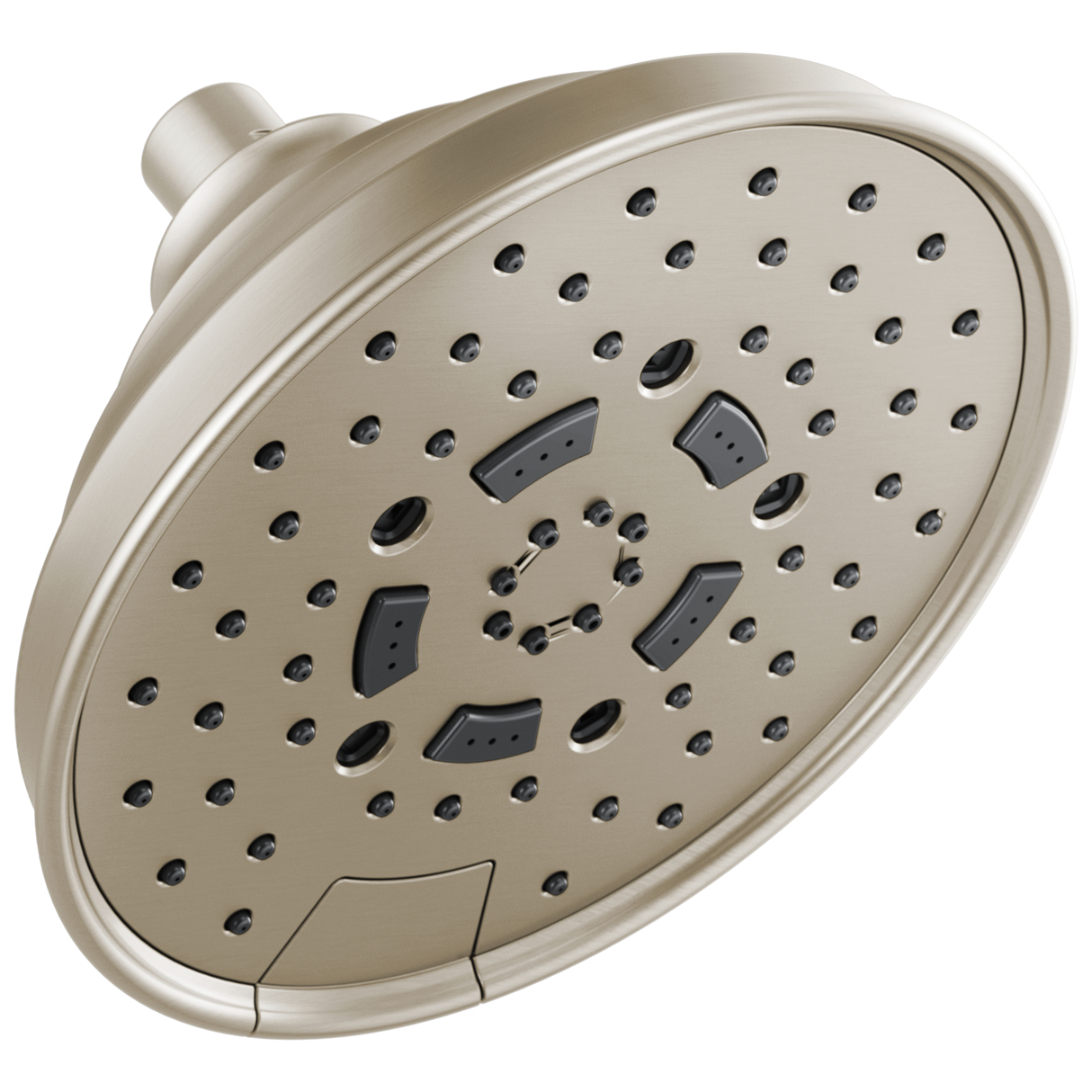 Essential Shower Series 7" Classic Round H2Okinetic Multi-Function Wall Mount Shower Head - 2.5 GPM